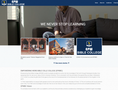 Education Website EPW Bible College
